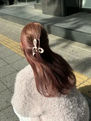 ロング カラー 🍓ハイトーンカラー 🎀nene🍓のヘアスタイル
