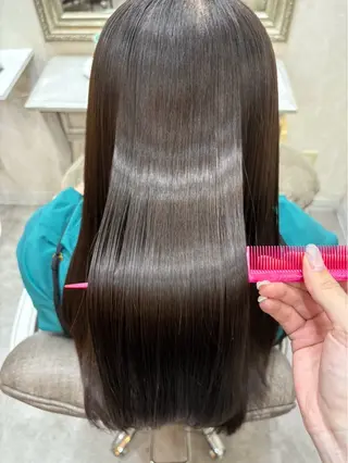 ロング 梶  睦🌟 似合わせカットのヘアスタイル