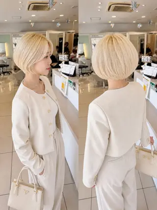 ショート カラー 金子 直樹のヘアスタイル