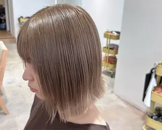 ミディアム カラー 髪質改善・ クロスパーマ◎倉澤のヘアスタイル
