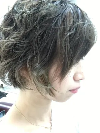 ミディアム カラー パーマ 井出 由紀のマツエク・マツパデザイン