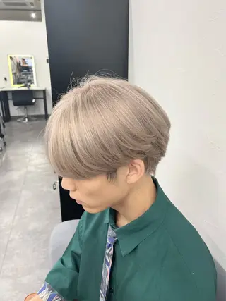 カラー メンズ 王道センターパート ⭐️AYAKA⭐️のヘアスタイル