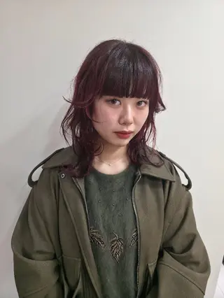 カラー OMA　 カタギシのヘアスタイル