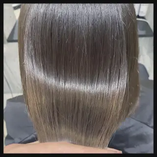 ミディアム カラー パーマ ヘアアレンジ メンズ キッズ ネイル マツエク・マツパ アイブロウ 🌈髪質改善🉐割✨ 🌸“ever”🌸のヘアスタイル
