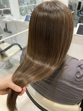 ロング レイヤー/透明感 カラー ☽EMIRIのヘアスタイル