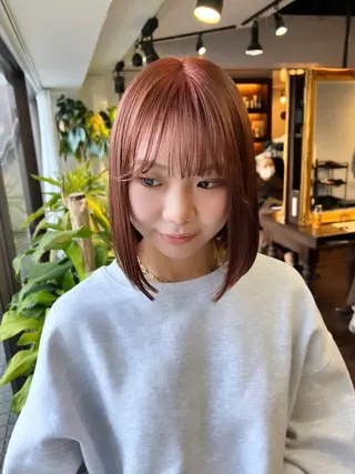 ショート カラー ハイトーン/ボブ 🎀sonokaのヘアスタイル