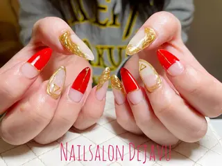 ネイル Nail salon Dejavu 🌿のネイルデザイン
