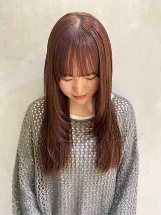 ロング いとう ほのかのヘアスタイル
