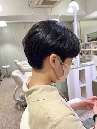 ショート 天神 大名 ショート ボブ 宇土あやかのヘアスタイル