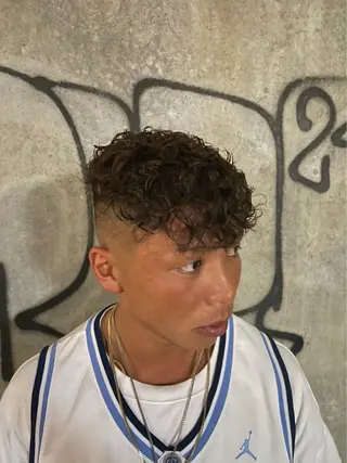 パーマ メンズ 吉祥寺バーバー takumiのヘアスタイル