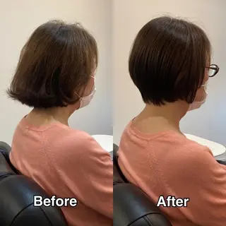 ショート 濱本 浩安のヘアスタイル