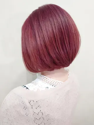 ショート 艶髪/透け感カラー /RYOのヘアスタイル