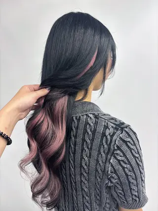 ロング 🫧miyu/艶カラ ーエクステ🫧のヘアスタイル