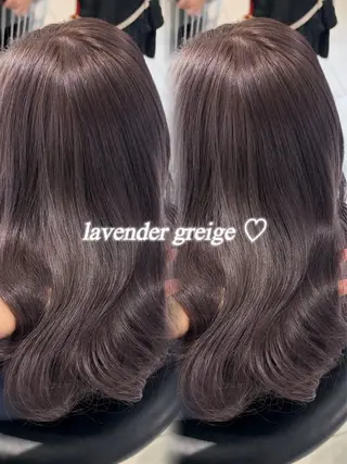 ロング カラー 韓国レイヤー×モテ髪 /MITSUKI🤍のヘアスタイル