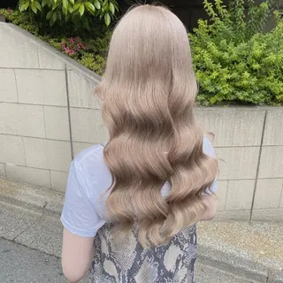 ロング カラー ダブルカラー特化💍 tiam💍韓国ヘアのヘアスタイル
