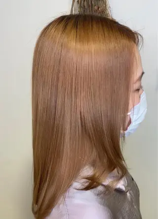 セミロング 柳澤 和也のヘアスタイル