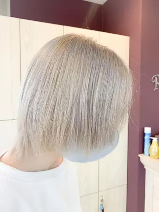 ミディアム カラー メンズ ✂︎レディース のメンズカット屋さんのヘアスタイル