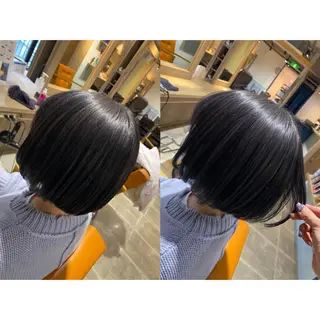 カラー 🐻結んで可愛い hair EMI🐻のヘアスタイル