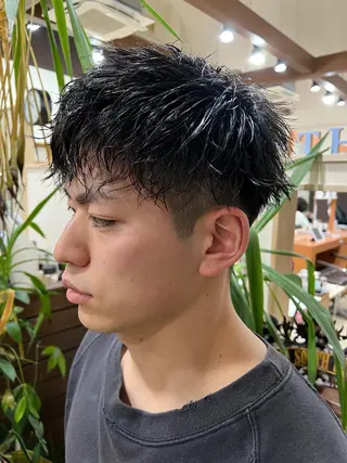 ショート パーマ 仕上がり満足度 No.1池田篤史のヘアスタイル