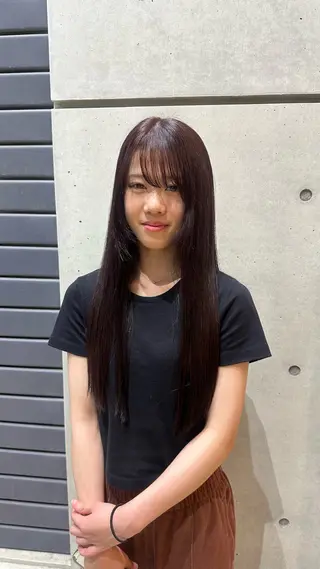 ロング カラー 脇田 光理のヘアスタイル