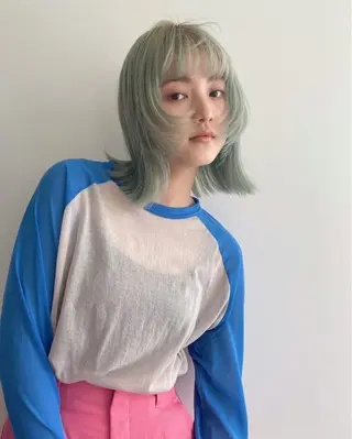 ミディアム MIHO/CUTの specialistのヘアスタイル