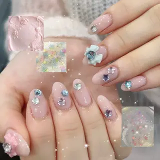 ネイル 🪄mimi🎀 Midori🪽のネイルデザイン