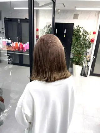 カラー 髪質改善/堀江 ケアカラーtoshiのヘアスタイル