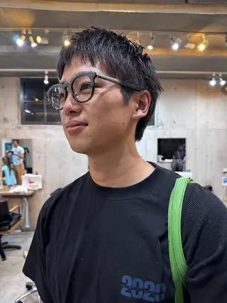 ショート パーマ/パーマ落とし /メンズカット/ヒロのヘアスタイル