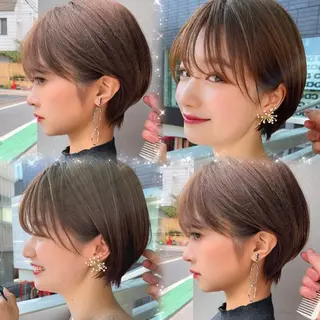 ショート 井上 一青 /ショート/ボブのヘアスタイル