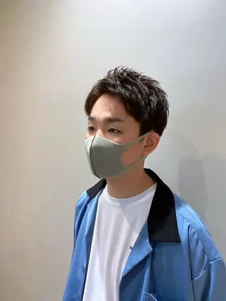 ショート 横川賢斗/メンズ専門 スタイリスト✂️✂️のヘアスタイル