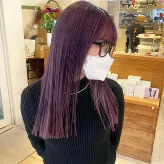 ロング カラー 𝙎𝙚𝙞𝙧𝙖 ☆カット/パーマのヘアスタイル