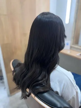 セミロング 多賀 順平のヘアスタイル