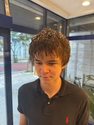 メンズ パーマ／縮毛矯正/ 店長 ・村田伊吹のヘアスタイル