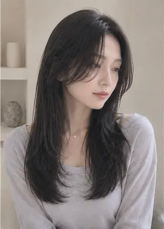 ロング カラー Garden 浅草蔵前のヘアスタイル