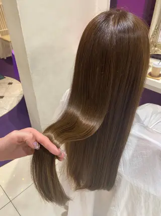 ロング カラー 村橋 葵緒のヘアスタイル
