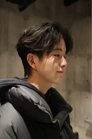 ショート メンズ 佐竹 楓のヘアスタイル