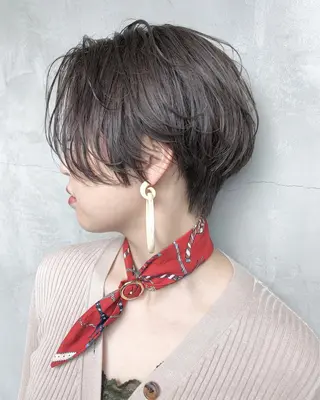 ショート カラー 北間 寛哉のヘアスタイル