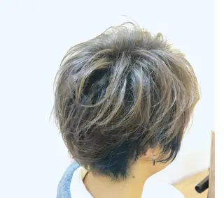 ショート カラー メンズ メンズカット 三村洸斗のヘアスタイル