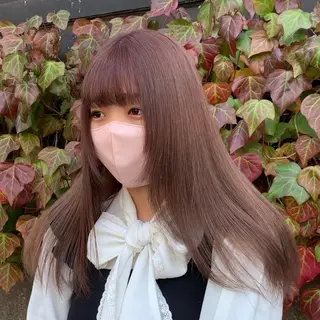 ロング カラー れい🫧 ハイトーン特化のヘアスタイル