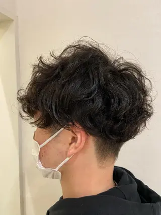 パーマ メンズ 横田 まおのヘアスタイル