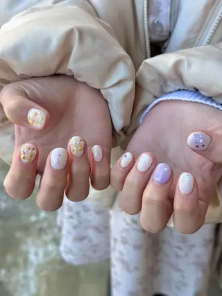 ネイル シモダ カスミ 🦀 @ksm_smdのネイルデザイン