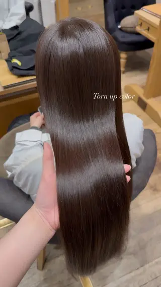 ロング カラー Rina.💎🫧 小松里奈のヘアスタイル