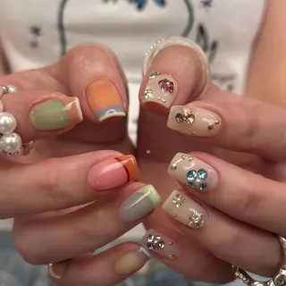 ネイル amuse ニュアンス/個性派のネイルデザイン