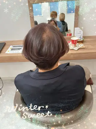 ショート カラー やまこし 美裕樹のヘアスタイル