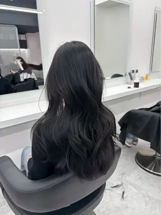 ロング カラー 🤍透明感推しカラー 🤍yui‪💞✨のヘアスタイル