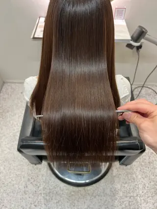 ロング 髪質改善 ヒデのヘアスタイル