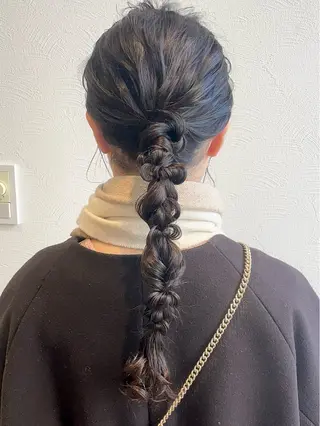 ロング 札幌 ヘアアレンジ 🍎 タナカセリナのヘアスタイル