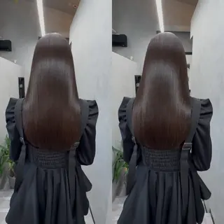 ロング 酸性ストレート 髪質改善大槻勇樹のヘアスタイル