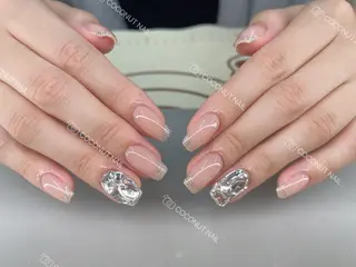 ネイル 神田 ココナッツのネイルデザイン