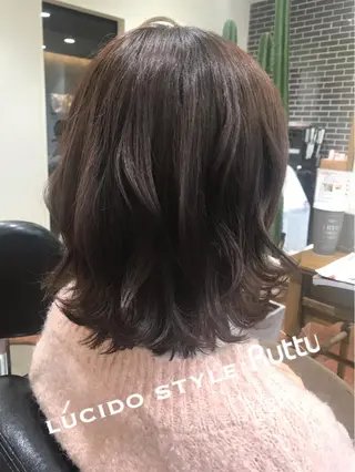 ミディアム カラー アザマ　ヤスカツ _rosso 川口のヘアスタイル